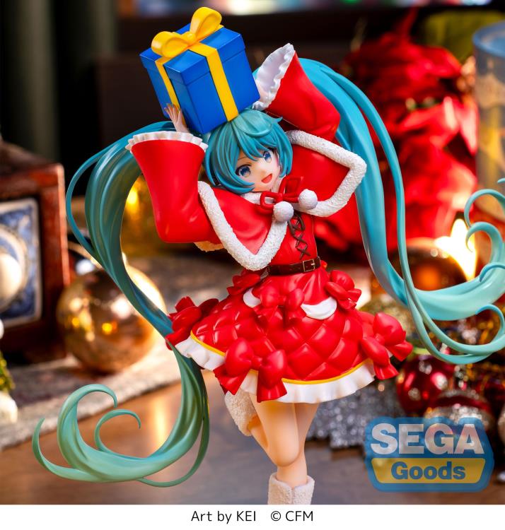 SEGA LUMINASTA FIGURE HATSUNE MIKU CHRISTMAS 2024 SEGA LUMINASTA FIGURE HATSUNE MIKU CHRISTMAS 2024